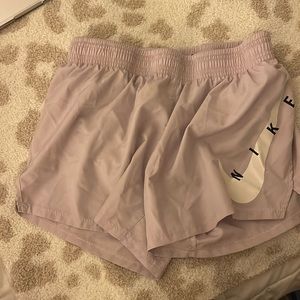 Nike purple dri-fit shorts